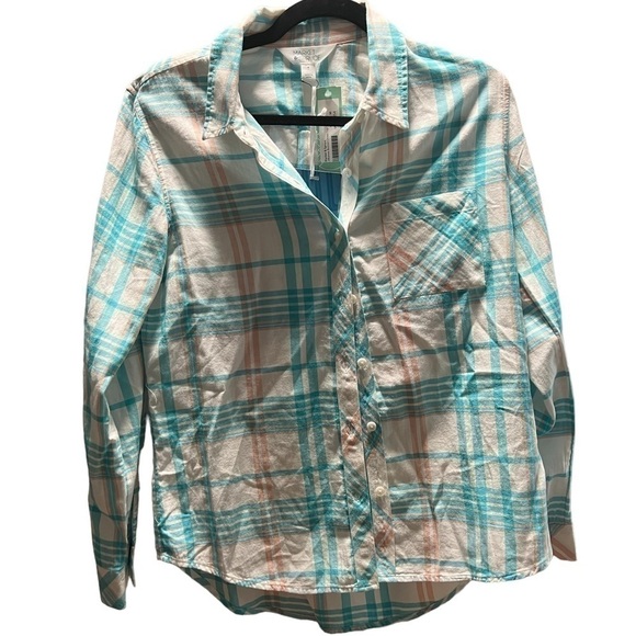 Market and Spruce Stitch Fix Jillianne Button Down Top
White Blue, New with Tags - Picture 2 of 7